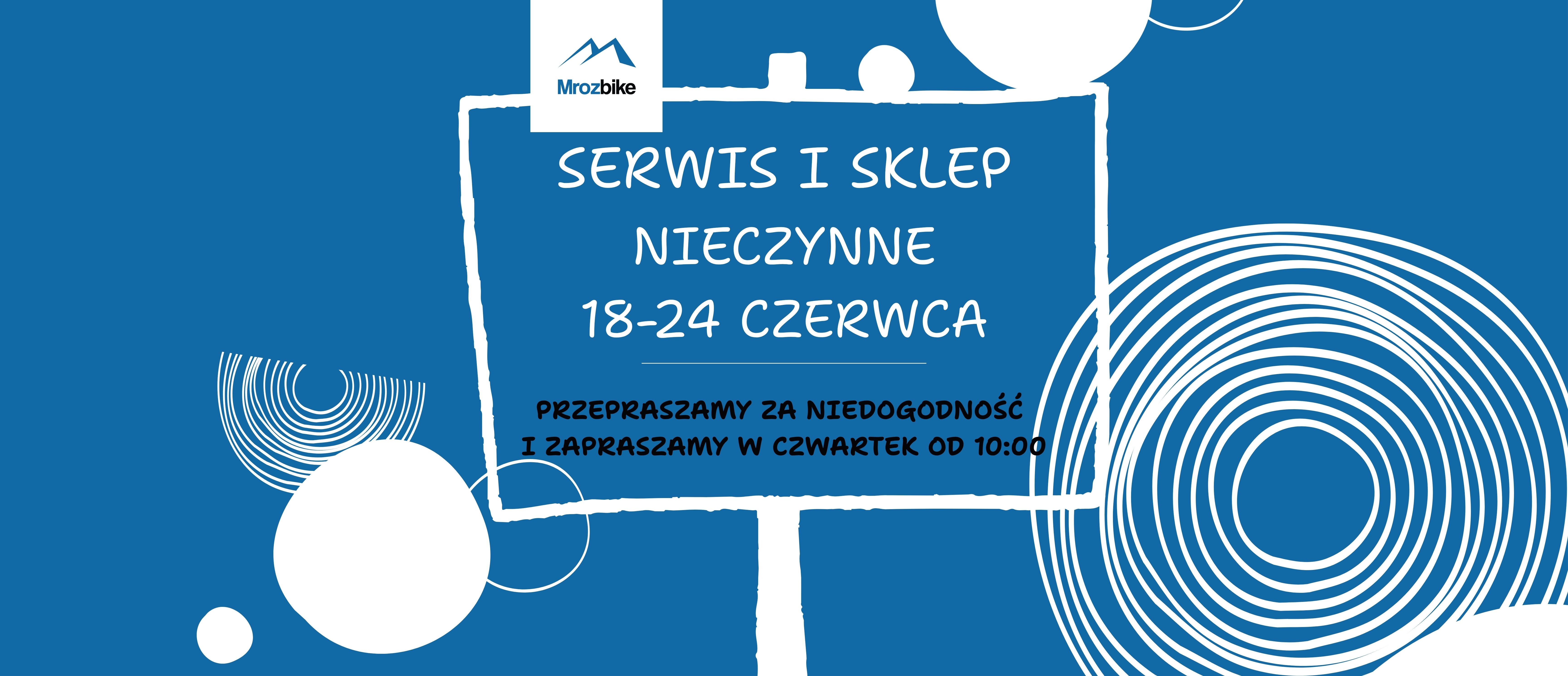 sklep i serwis zamknięty